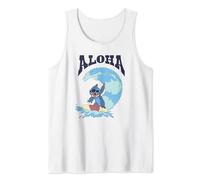 Disney Lilo & Stitch Surfer Aloha Big Wave Portrait Canotta