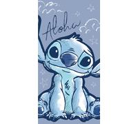 Disney Lilo & Stitch Telo Bagno 70x140 cm Blu 100% Cotone