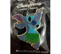 Disney Lilo& Stitch Ufficiale Metallo Trading Pin Hula che Danza Verde Gonna