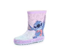 Disney Lilo & Stitch Viola Stitch Stivali di gomma senza manici Ragazze