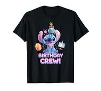 Disney Lilo & Stitch with Scrump Big Shiny Birthday Crew Maglietta