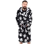Disney l'incubo prima della vestaglia di Natale Uomo PJS Black PJs accappatoio XL