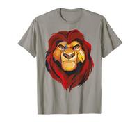 Disney Lion King Serious Mufasa con viso dipinto Maglietta