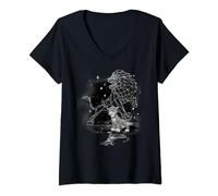 Disney Lion King Young Simba Star Gazing Maglietta con Collo a V