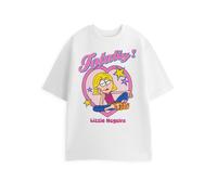 Disney Lizzie Mcguire Bianco Totally T-shirt a maniche corte Donne