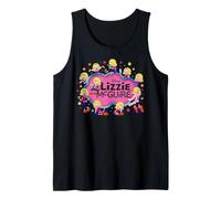 Disney Lizzie McGuire Cartoon Lizzie Multi-Poses and Logo Canotta
