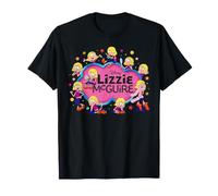 Disney Lizzie McGuire Cartoon Lizzie Multi-Poses and Logo Maglietta