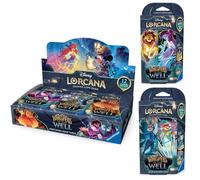 Disney LORCANA 2x Starter Deck + Booster Box WHISPERS IN THE WELL - ENG PREORDER
