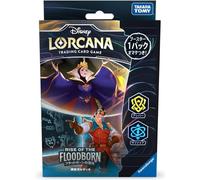 Disney Lorcana Amber Sapphire Rise Of The Floodborn Starter Deck Giapponese TCG