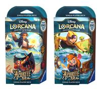 Disney Lorcana Azurite Sea 2 Set Di Mazzi Starter Inglese