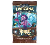 Disney Lorcana Azzurrite Mare Inglese Booster Pack 12 Card TCG Sigillato