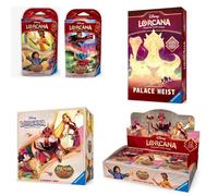 Disney LORCANA Box + Trove + Palace Heist + 2x Deck REIGN OF JAFAR - ENG