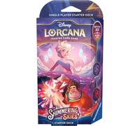 Disney Lorcana Cieli Brillanti Mazzo Iniziale Di Elsa E Ralph + Booster ENG