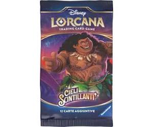 Disney Lorcana Cieli Scintillanti Single Booster Pack Busta singola