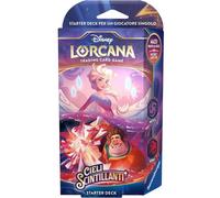 DISNEY LORCANA "CIELI SCINTILLANTI" STARTER DECK (AMETISTA/RUBINO) MAZZO TCG ITA
