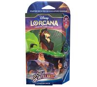 Disney Lorcana Cieli Scintillanti Starter Deck Smeraldo/Acciaio ITA Ravensburger