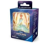 Ravensburger - Disney Lorcana TCG: Scatola per Mazzo Cenerentola | Capacità fino a 80 Carte Inbustate | Protezione e Organizzazione per Carte da Collezione
