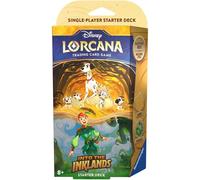 Disney Lorcana Into The Inklands Amber E Emerald Starter Deck Inglese