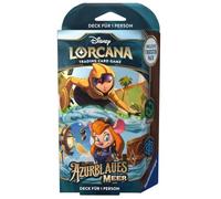 Disney Lorcana: Mare azzurro - Smeraldo e Zaffiro Deck (Italiano)