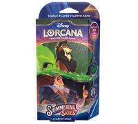 Disney Lorcana Shimmering Skies Starter Deck Emerald/Steel (ENG) Ravensburger