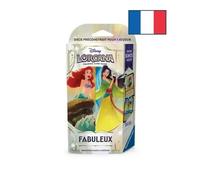 Ravensburger Disney Lorcana TCG - Deck precostruito 1 Giocatore Favoloso - Ariel & Mulan - Da 8 Anni