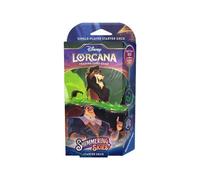 Disney Lorcana Starter Deck Con Acciaio Verde Smeraldo Shimmering Skies