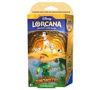 Disney Lorcana Starter Deck Pongo e Peter Pan Ambra/Smeraldo - ITALIANO