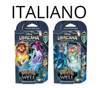 Disney LORCANA TCG 2x Starter Deck WHISPERS IN THE WELL - ITA ITALIANO PREORDER