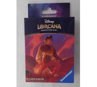 Disney Lorcana TCG Card Sleeves Ravensburger, 65 Protezioni Carte