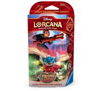 Disney Lorcana TCG - Il Regno di Jafar Starter Deck Rubino Acciaio ITA
