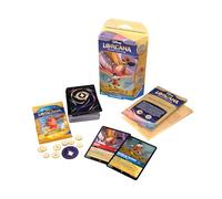 Disney Lorcana TCG: nelle Terre d'Inchiostro Starter Deck Rubino & Zaffiro, 8+ Anni