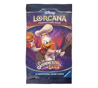 Disney Lorcana TCG Pacchetto Booster Shimmering Skies 12 Carte Inglese