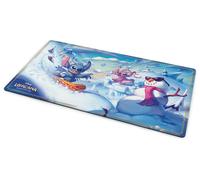 Disney LORCANA TCG Playmat HYPERIA CITY - STITCH AND ANGEL PREORDER