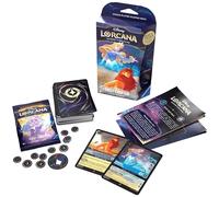 DISNEY LORCANA: THE FIRST CHAPTER - STARTER DECK SAPPHIRE/STEEL - INGLESE