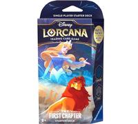 Disney Lorcana - The First Chapter Starter Deck Trading Card Sapphire/Steel Eng