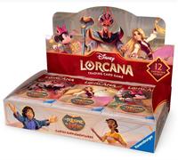 DISNEY - Lorcana - Trading Cards 24 Boosters Box C ACC NUOVO