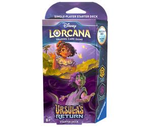 Disney Lorcana Ursula's Return Starter Deck Amber/Amethyst ENG Ravensburger