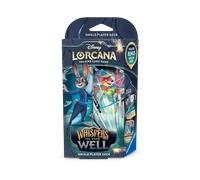 Disney Lorcana Whispers in the Well Starter Deck Zaffiro/Acciaio (ENG) Ravensburger