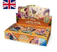 Disney Lorcana Wilds Unknown Booster Box 24 Packs ENGLISH New Sealed from Case