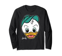 Disney Louie Big Face Huey Dewey & Louie Duck Trip Matching Maglia a Manica