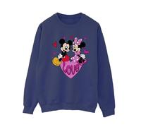 Disney Love Hearts Felpa Topolino e Topolina Donna (BI55071)