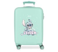 Disney Lovely Stitch Valigia Cabina Blu 38 x 55 x 20 cm Rigida 2,6 kg Chiusura a Combinazione Laterale ABS 2,6 kg 34 L Bagaglio a Mano, Blu, Taglia única, Valigia Cabina, blu, taglia unica, Valigia