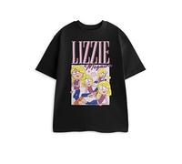 Disney Maglietta a Maniche Corte da Donna Lizzie McGuire Options | Maglietta Grafica con Scollo Rotondo | Abbigliamento Casual | Merchandising