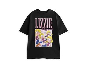 Disney Maglietta a Maniche Corte da Donna Lizzie McGuire Options | Maglietta Grafica con Scollo Rotondo | Abbigliamento Casual | Merchandising