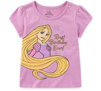 Disney Maglietta a maniche corte per bambine e bambini grandi con principessa Rapunzel