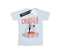 Disney Maglietta Ampia Crudelia De Mon Dalmata Donna (BI47116)