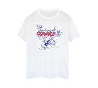 Disney Maglietta Ampia Daffy Duck Striscia a Fumetti Donna (BI38391)