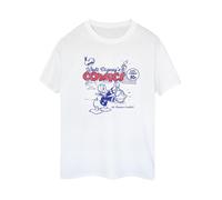 Disney Maglietta Ampia Daffy Duck Striscia a Fumetti Donna (BI38391)