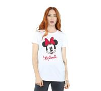 Disney Maglietta Ampia Topolina Viso Donna (BI420)