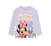 Disney Maglietta Bambina, Minnie Mouse e Paperina T Shirt Maniche Lunghe, Top Bambina a Maniche Lunghe 3-4 Anni